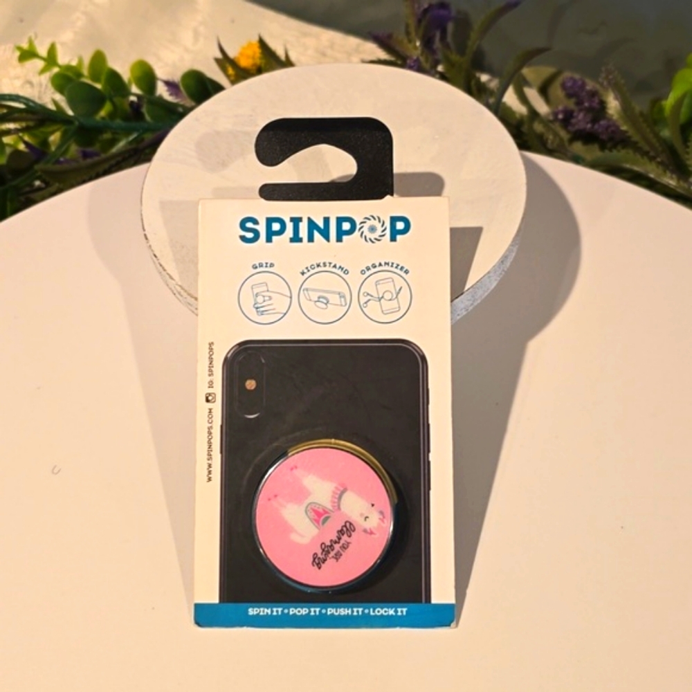 ⭐️ Spin it • Pop it • Push it • Lock it Phone Holder Phone Grip
